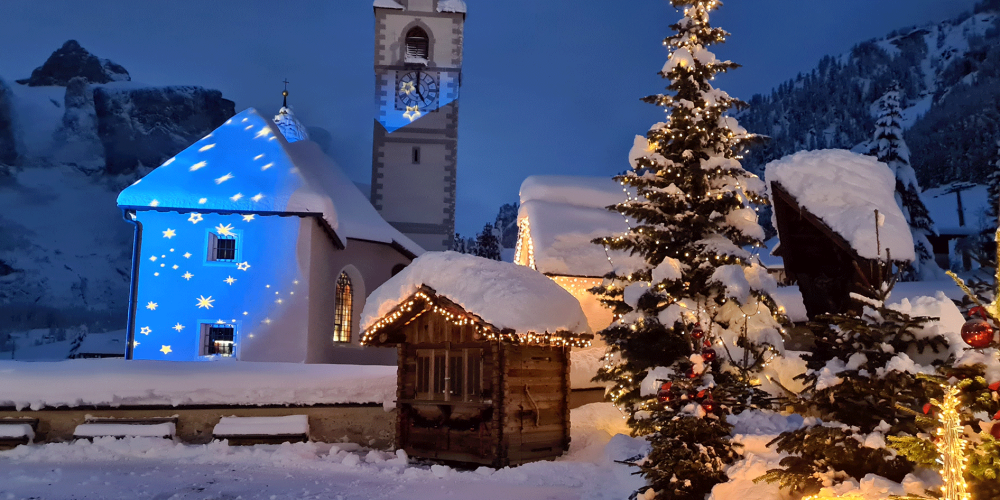 Weihnachten auf Skiern