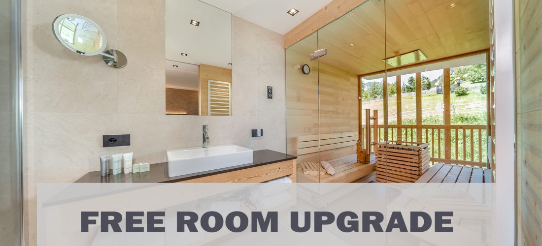 SUITE UPGRADE – begrenztes Angebot