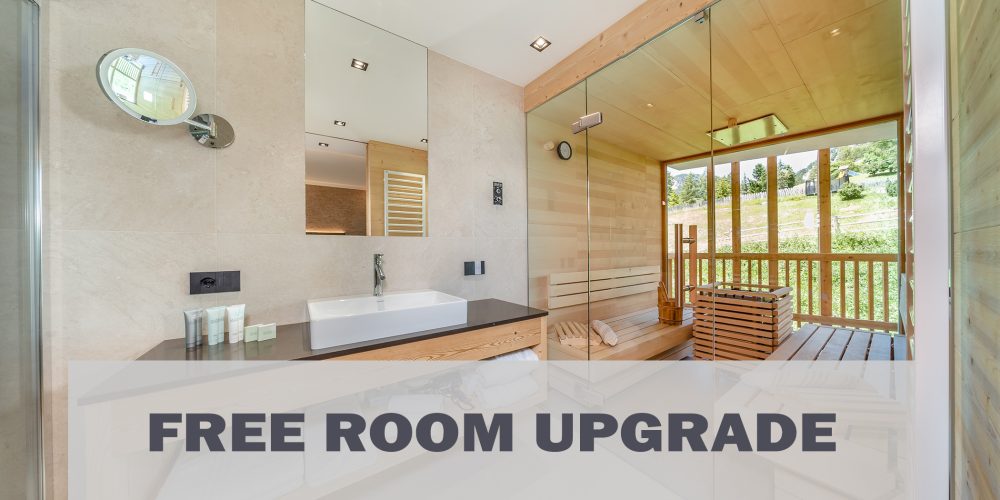 SUITE UPGRADE &#8211; begrenztes Angebot